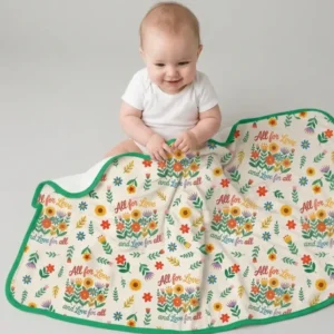 Love For All Family Matching Bamboo Blanket