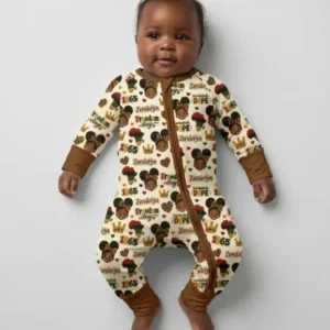 Custom Name Juneteenth Unapologetically Dope Bamboo Convertible Zippy