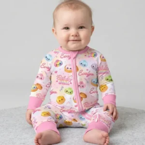 Birthday Girl Glitter Dumpling Bamboo Convertible Zippy