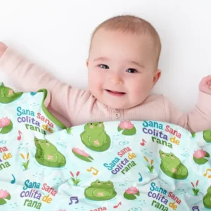 Sana Sana Colita De Rana Bamboo Blanket