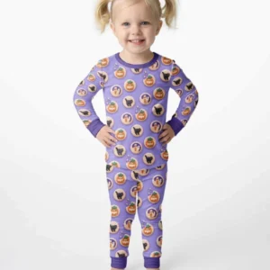 Spooky Sugar Cookie Bamboo Two Piece Long Sleeve Pajama Set