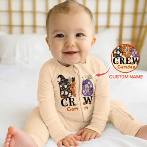 Personalized Boo Crew Bamboo Convertible Zippy