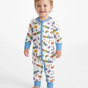 Days of the Week Bamboo Convertible Zippy