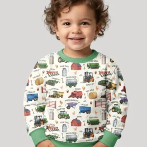 Little Farmer Bamboo Crewneck Sweatshirt