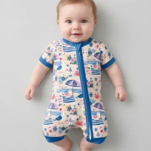 A Day At The Shore Bamboo Shorty Zippy