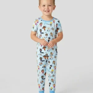 When I Grow Up Bamboo Two Piece Short Sleeve Pajama Set