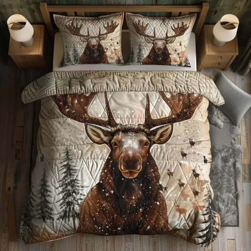 Mountain Escape Bamboo Quilt Bedding Set