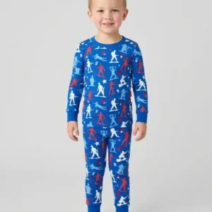Army Toys 4th of July Bamboo Two Piece Long Sleeve Pajama Set