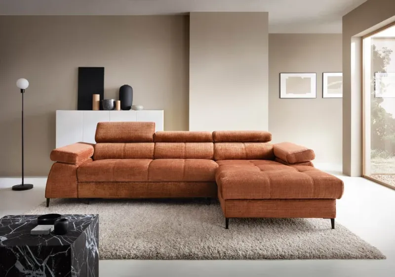 Designer Sofa Cordoba I mit Schlaf- und Klappfunktion – Bild 2