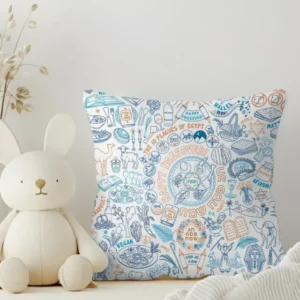 Doodle Passover Matching Family Bamboo Pillow Case