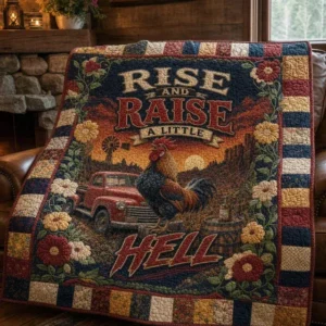 Rebel Chick Bamboo Quilt Blanket