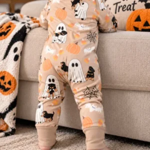 Rottweiler Ghost Halloween Bamboo Convertible Zippy