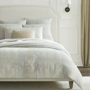 Sferra Cloister Fog Reversible Duvet Cover & Shams