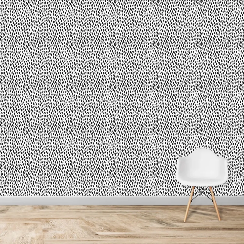 MUNKS & ME - Papier Peint Chambre Enfant à Motif Répété - Abstrait À Mini Points
