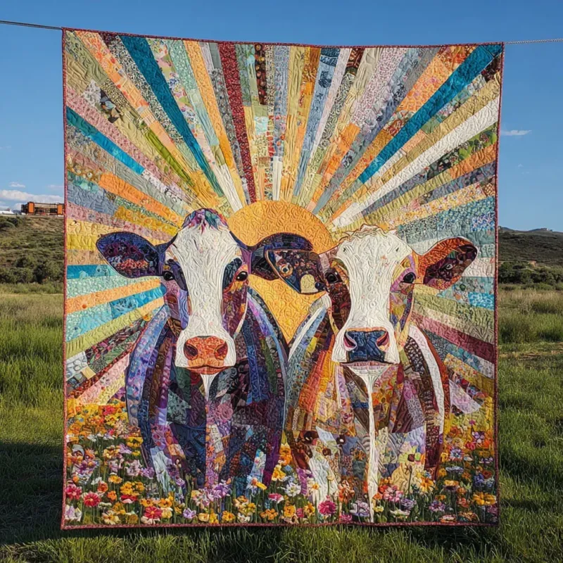 Sunny Pasture Bamboo Quilt Blanket