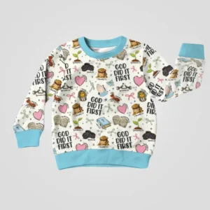God Did It First Bamboo Crewneck Sweatshirt