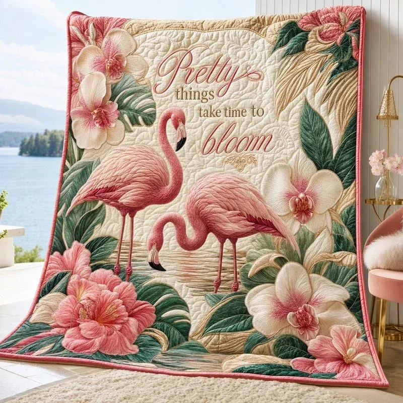 Sweet Patience Bamboo Quilt Blanket