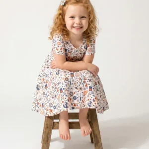 Little STEM Explorer Bamboo Twirl Dress
