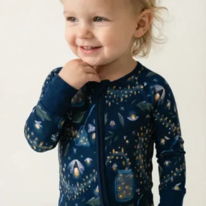 Catching Fireflies Bamboo Convertible Zippered Romper