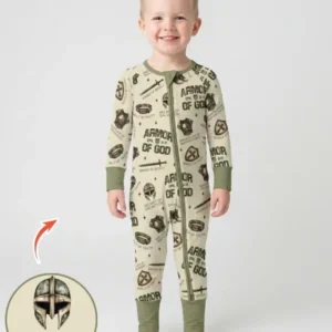 Camo Armor Of God Bamboo Convertible Zippy