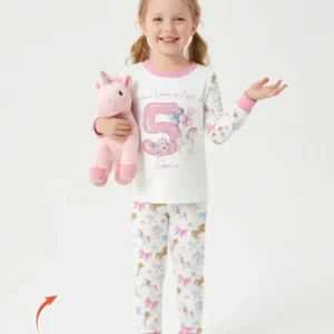 Custom Name When I Wake Up I Will Be Birthday Bamboo Two Piece Long Sleeve Pajama Set
