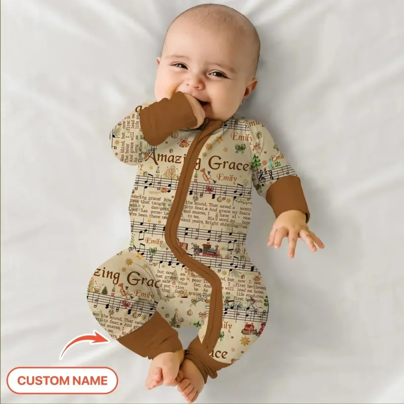 Amazing Grace Custom Name Convertible Zippy , Amazing Grace Custom Name Convertible Zippy - 0-3M