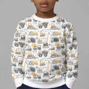 Construction Crew Bamboo Crewneck Sweatshirt