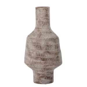 Vase "Otopia" - braunes Keramik