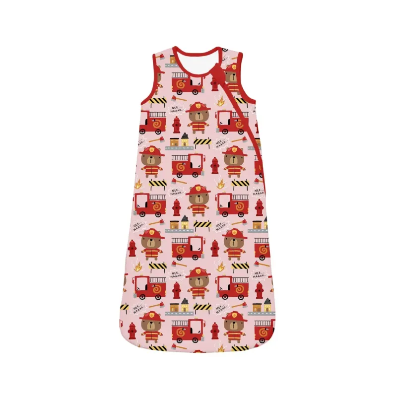 Firefighter Bears Sleep Bag Seasonless 1.0 TOG , Firefighter Bears Sleep Bag Seasonless 1.0 TOG - XS
