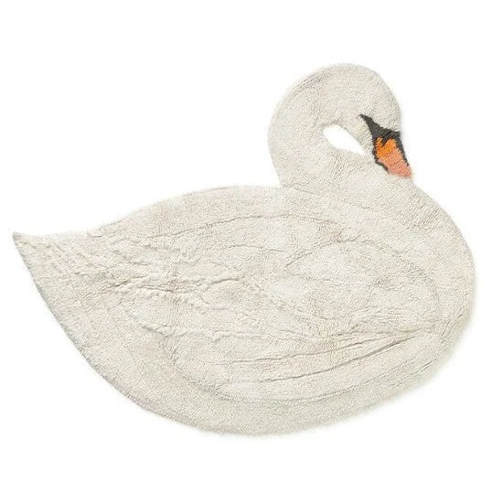 LORENA CANALS - Tapis Lavable Cygne 120 x 100 Cm