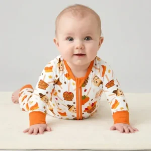 Fall Caramel Apple Family Matching Bamboo Convertible Zippy