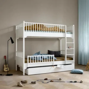 OLIVER FURNITURE - Lit Superposé Avec Échelle Verticale Seaside Classic