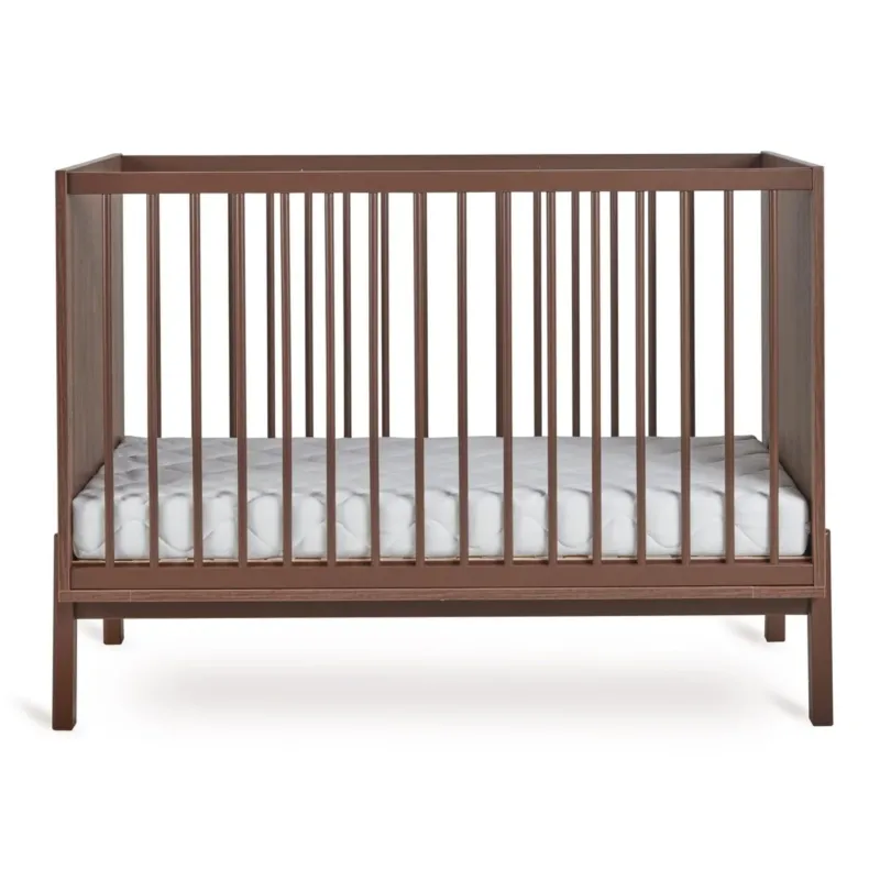 QUAX - Lit Bébé ASHI 120 x 60 cm - Chataignier