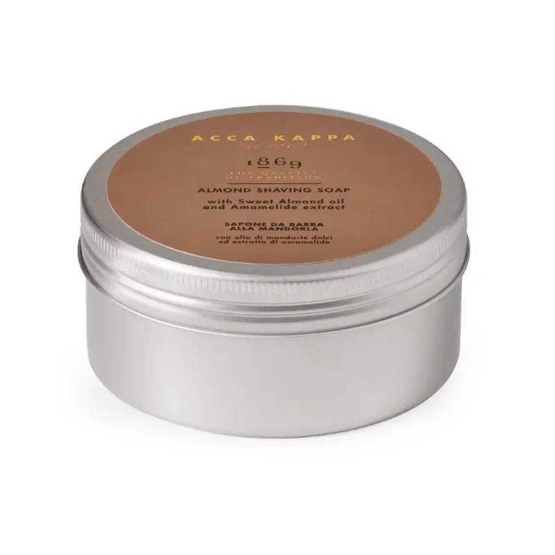 Acca Kappa 1869 Collection Almond Shaving Soap with Almond Oil