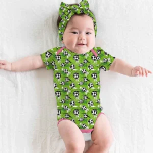 Green Soccer Energy Bamboo Bodysuit