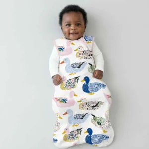 Whimsical Garden Ducks Bamboo Sleep Bag