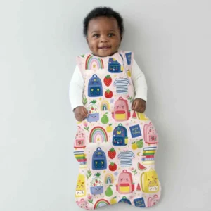Sweet Rainbow School Adventure Bamboo Sleep Bag