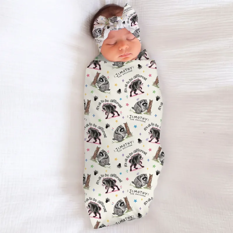 It's Okay to be Jimothy Swaddle Blanket