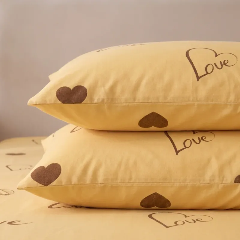 Taies d'oreiller en percale de coton 100 fils/cm², texture lisse et fraîcheur naturelle