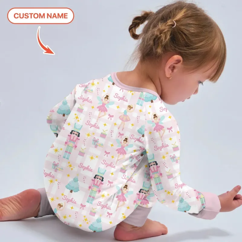 The Nutcracker Dreams Custom Name Convertible Zippy , The Nutcracker Dreams Custom Name Convertible Zippy - 0-3M